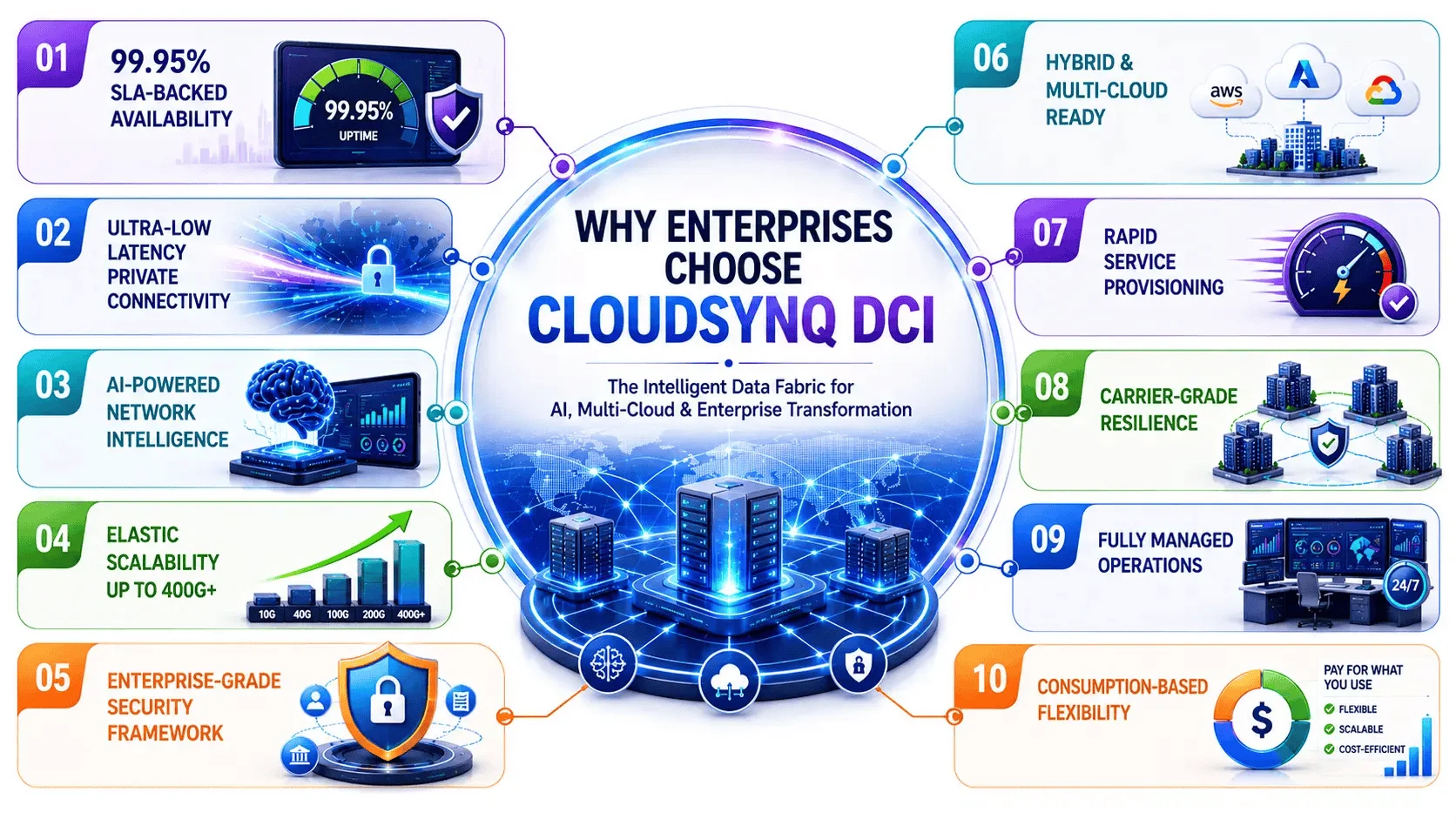 Why Enterprises Choose CloudSynq DCI