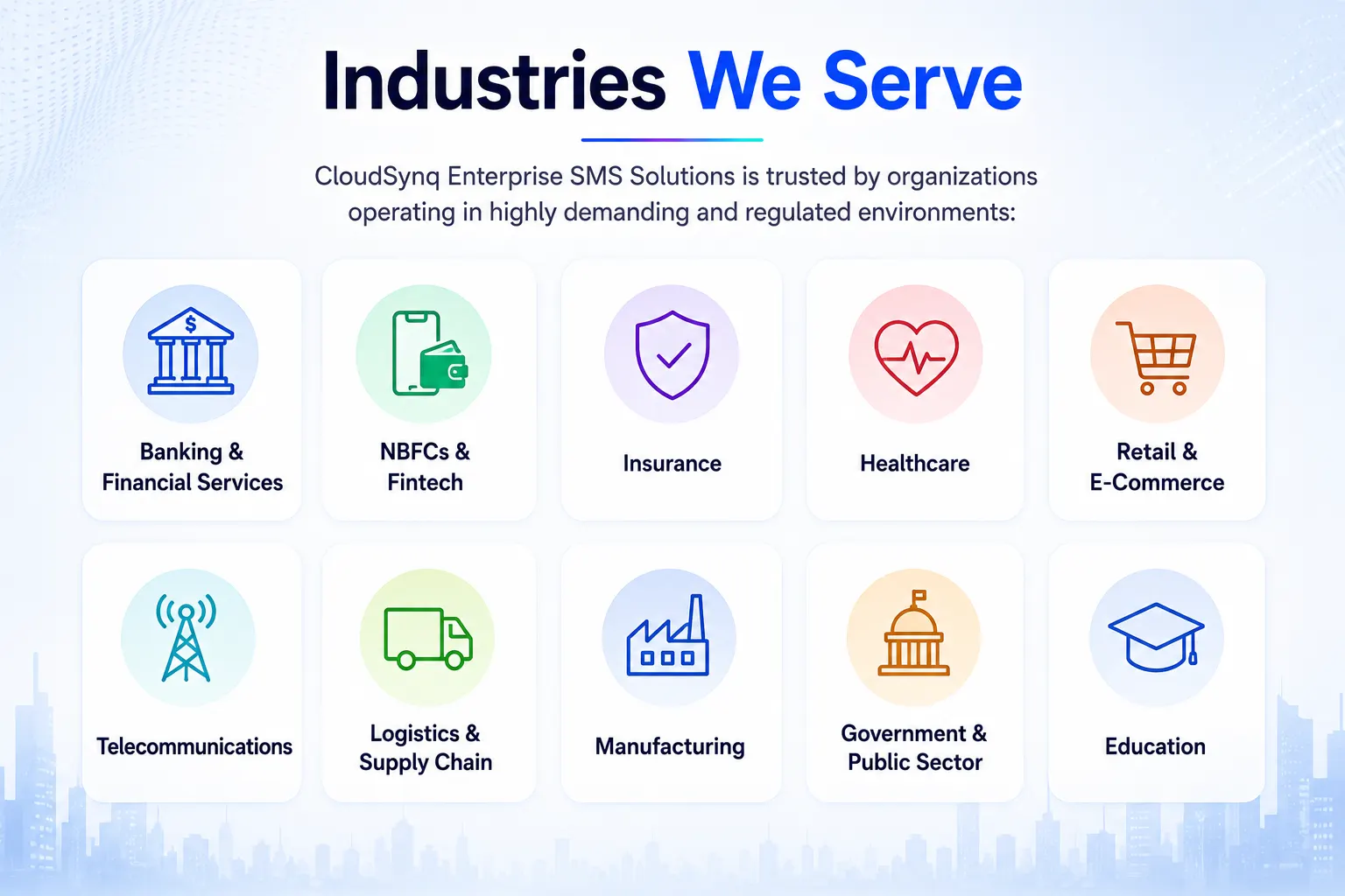 Industries We Serve