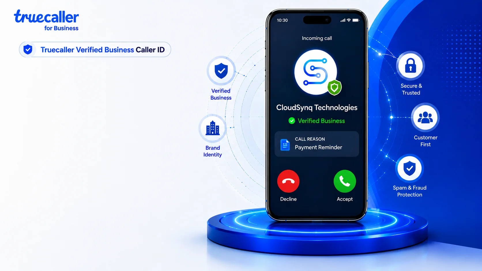 Truecaller Verified Business Caller ID