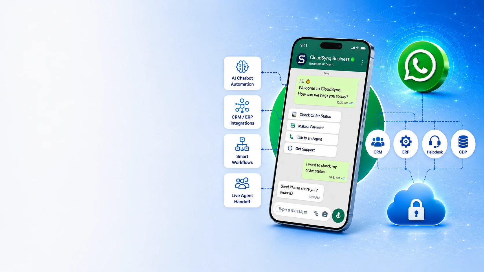 CloudSynq WhatsApp Business Messaging Platform
